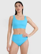 Stroje kąpielowe - 4F Góra od bikini damska - turkusowa L - miniaturka - grafika 1