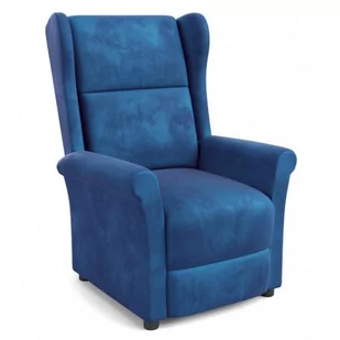 Rozkładany fotel uszak wypoczynkowy Alden 2X granatowy - Fotele - miniaturka - grafika 1