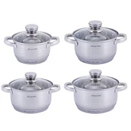 Zestawy garnków i patelni - Komplet garnków 8 elementowy Kamille KM-4916 - miniaturka - grafika 1