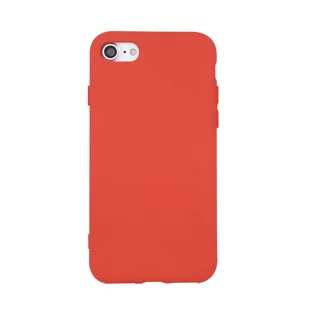 Nakładka Silicon do iPhone 7 / 8 / SE 2 czerwona - Etui i futerały do telefonów - miniaturka - grafika 1