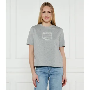 Tommy Hilfiger T-shirt Relaxed fit - Koszulki i topy damskie - miniaturka - grafika 1