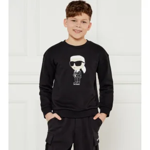 Karl Lagerfeld Kids Bluza Regular Fit - Bluzy dla chłopców - miniaturka - grafika 1