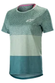 Koszulki rowerowe - Koszulka MTB Alpinestars Stella Alps 8.0 SS Damska Morski/PetrolXS - miniaturka - grafika 1