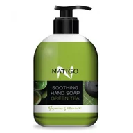 Mydła - NATIGO Łagodzące mydło w płynie Green Tea, 500ml - miniaturka - grafika 1