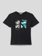 Koszulki dla chłopców - T-shirt z nadrukiem z motywem i logo model ‘SERENITY MONOGRAM’ - miniaturka - grafika 1