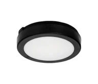 Lampy sufitowe - LED Plafon łazienkowy z czujnikiem NAIROS LED/12W/230V IP65 czarny +pilot - miniaturka - grafika 1