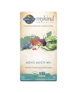 Witaminy i minerały - Garden of life Mykind Organics Men's Multi, multiwitamina dla mężczyzn 40+, 60 tabletek ziołowych - miniaturka - grafika 1