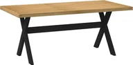 Stoły - vidaXL Stół jadalny, NOAIN, 180x90x75 cm, lite drewno sosnowe - miniaturka - grafika 1