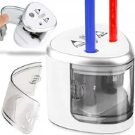 Temperówki - TEMPERÓWKA STRUGACZKA ELEKTRYCZNA DO KREDEK OŁÓWKÓW PODWÓJNA 6-8/9-12 mm - miniaturka - grafika 1