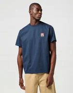Koszulki męskie - WRANGLER CJ GRAPHIC TEE DARK NAVY 112362801 XL - miniaturka - grafika 1