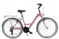 Rowery - Rower 26' Kands Venus 15" różowy połysk 2024- na komunię - miniaturka - grafika 1
