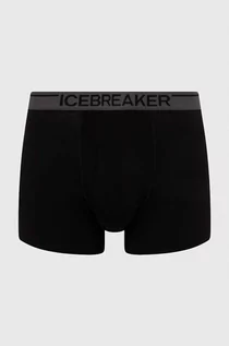 Bielizna sportowa męska - Icebreaker bielizna funkcyjna Anatomica Boxers kolor czarny IB1030300101 - grafika 1