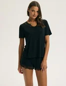 Piżamy damskie - Piżama CANTI CZARNY XL - miniaturka - grafika 1