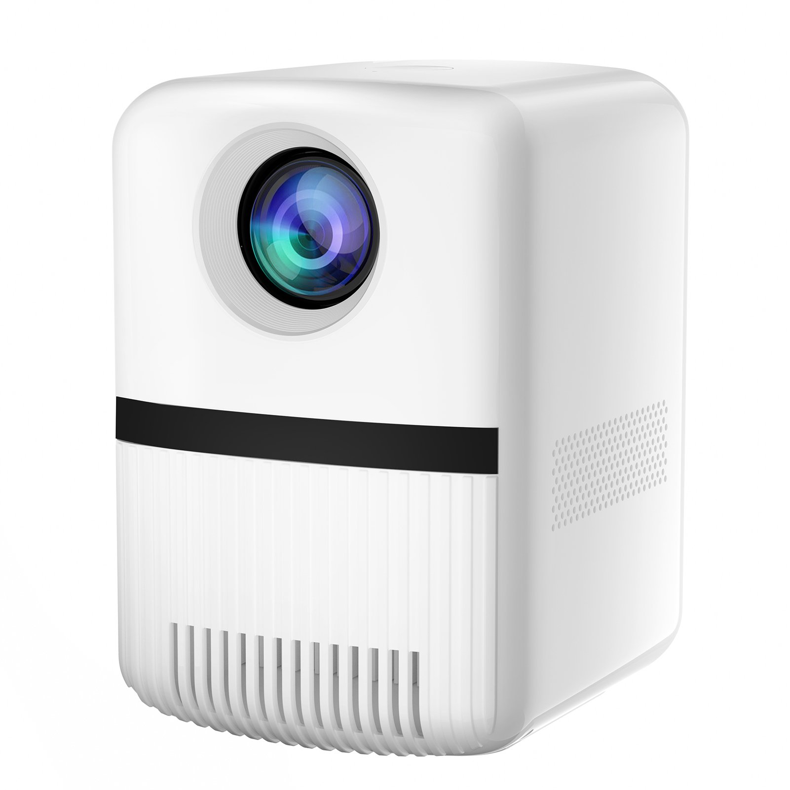 Projektor wideo LCD Projektor filmowy WiFi2.4G 5G 1080P kino domowe obsługuje autofokus do 200 cali wyświetlacz można podłączyć do telewizora komputer prezent dla dzieci gry imprezowe rozrywka na świeżym powietrzu
