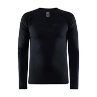 Koszulki sportowe męskie - Męska Bluzka termoaktywna CRAFT CORE DRY ACTIVE COMFORT LS M 1911157-999000 – Czarny - miniaturka - grafika 1