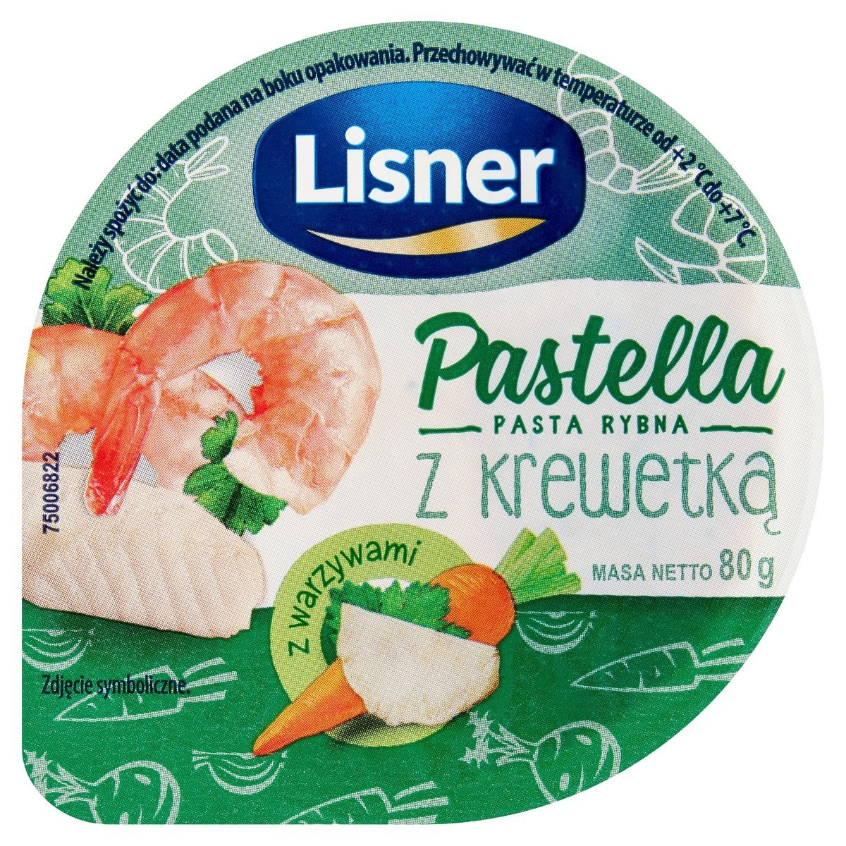 Pasta do smarowania pieczywa z papryką Lisner 80 g