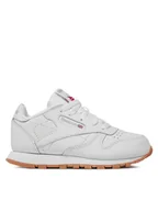 Buty dla dziewczynek - Reebok Sneakersy Classic Leather AR1148 Biały - miniaturka - grafika 1