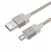 Kable USB - Kabel USB Hoco USB-A - USB-C 1 m Złoty - miniaturka - grafika 1
