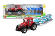 Samochody i pojazdy dla dzieci - Mini Farma Traktor Z Maszyną 50470 Artyk - miniaturka - grafika 1