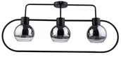 Lampy sufitowe - Sigma Linda lampa sufitowa 3-punktowa czarna 31887 - miniaturka - grafika 1