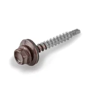 Wkręty - Wkręt samowiercący  4,8x35 RAL8017 (150 szt.) - miniaturka - grafika 1