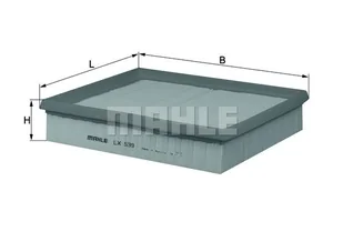Filtr powietrza Mahle LX 539 - Filtry powietrza - miniaturka - grafika 1