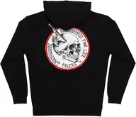 Bluzy męskie - bluza męska INDEPENDENT TRUCK HEAD ZIP HOODED HEAVYWEIGHT SWEATSHIRT BLACK - miniaturka - grafika 1