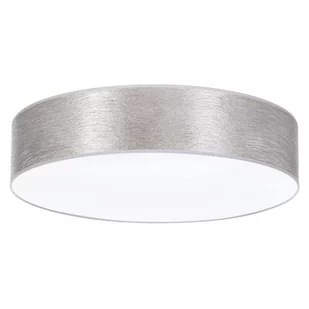 Britop Loftowa LAMPA sufitowa NEVOA 47935802 okrągła OPRAWA abażurowy plafon srebrny - Lampy sufitowe - miniaturka - grafika 1