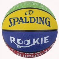 Siatkówka - PIŁKA DO KOSZYKÓWKI SPALDING ROOKIE R.5 MULTIKOLOR - miniaturka - grafika 1