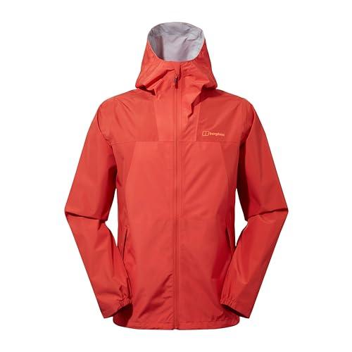 Berghaus Deluge Pro męska kurtka przeciwdeszczowa, wodoodporna, regulowana, wytrzymała, ochrona przed deszczem (1 szt.)