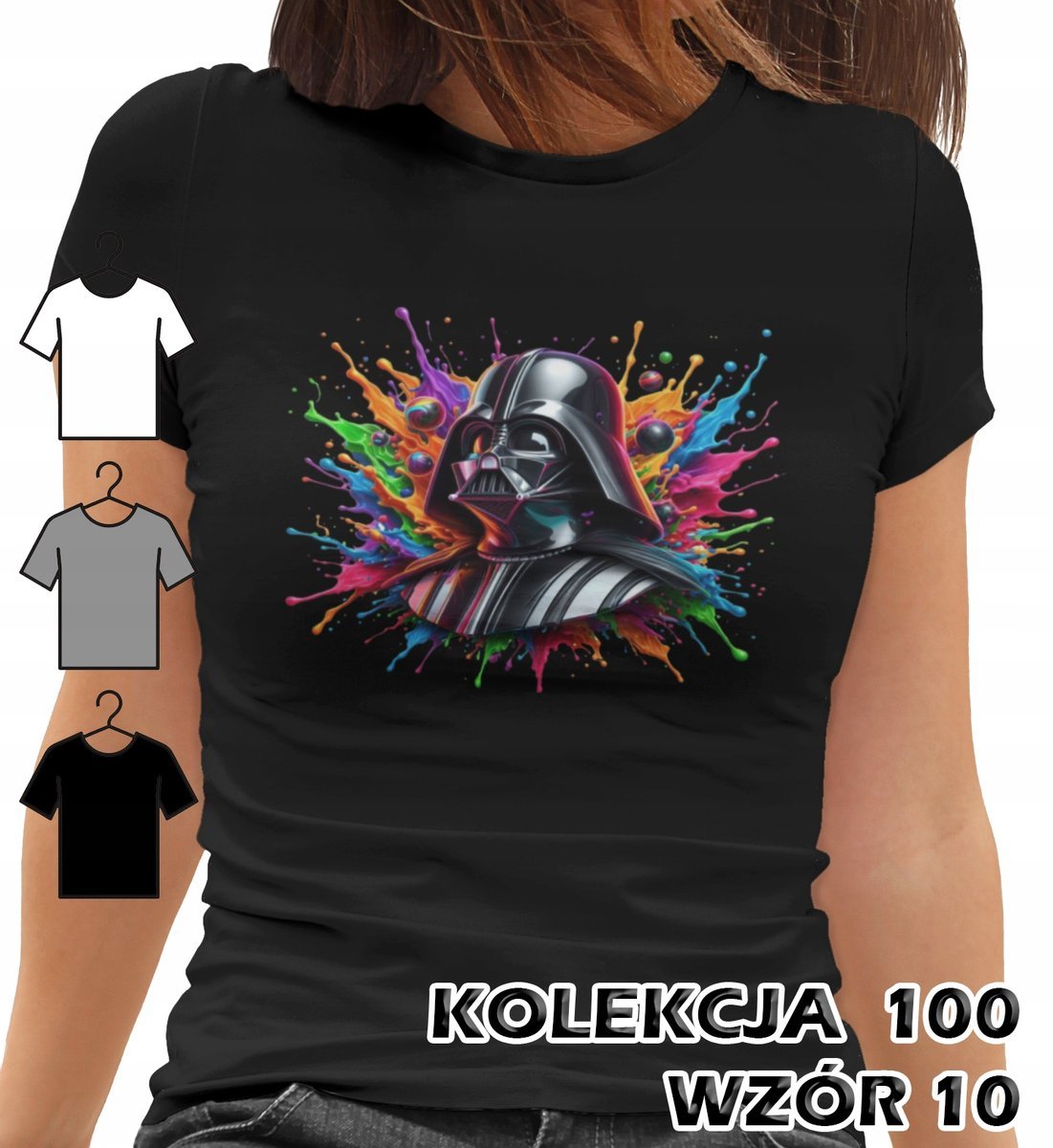 T-SHIRT KOSZULKA DAMSKA GWIEZDNE WOJNY STAR WARS JEDI LORD DARTH VADER L