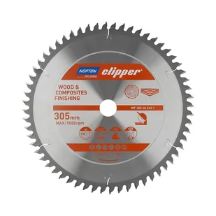 NORTON Tarcza pilarska widiowa 305x30mm WF.305.30.Z60.1  70184608124 - Akcesoria do elektronarzędzi - miniaturka - grafika 1