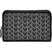 Portfele - Michael Kors Portfel | z dodatkiem skóry - miniaturka - grafika 1