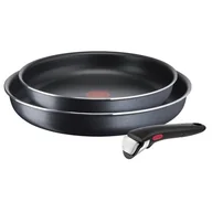 Patelnie - Tefal Zestaw patelni Ingenio L1589132 3 elementy) - miniaturka - grafika 1