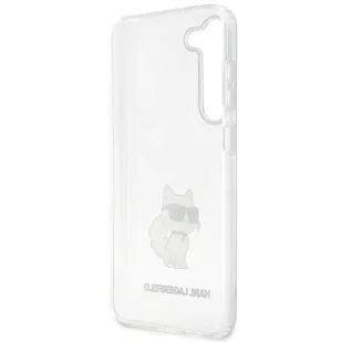 Etui ochronne na telefon Karl Lagerfeld KLHCS23SHNCHTCT do Samsung Galaxy S23 S911 transparent hardcase Ikonik Choupette - Etui i futerały do telefonów - miniaturka - grafika 7