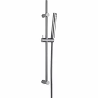 Zestawy prysznicowe - LAVEO NLP 11A2 PRETTO Zestaw natryskowy na drążku Długość drążka: 700 mm Wymiar słuchawki: 221x32 mm Długość węża: 1500 mm Wykończenie: grafit - miniaturka - grafika 1