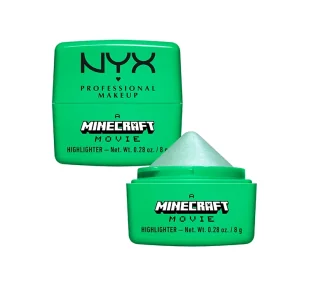 NYX Professional Makeup A Minecraft Movie kremowy rozświetlacz do twarzy 01 Blow Your Mine 8g - Rozświetlacze do twarzy i ciała - miniaturka - grafika 1