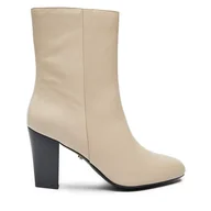 Botki damskie - Botki Gino Rossi HAGA-116068 Écru - miniaturka - grafika 1