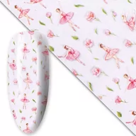 Ozdoby do paznokci - Folia transferowa Spring 100 cm Nr 1 - miniaturka - grafika 1