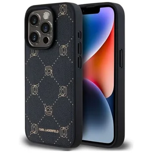 Karl Lagerfeld KLHMP15XPGKHPHK iPhone 15 Pro Max 6.7" czarny/black Magsafe Karl Head - Etui i futerały do telefonów Karl Lagerfeld KLHMP15XPGKHPHK iPhone 15 Pro Max 6.7" czarny/black Magsafe Karl Head - Etui i futerały do telefonów - miniaturka - grafika 1