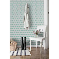 Tapety - Tapeta flizelinowa Miętowe wzgórza 152x104 + klej - miniaturka - grafika 1