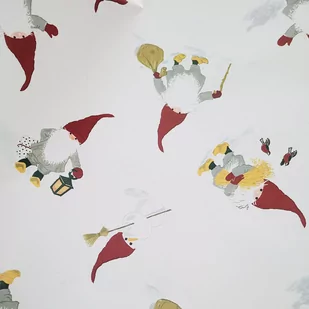 Papier Świąteczny  Do Pakowania  Mikołaje 57Cmx2M 2M515 - Opakowania i torebki na prezenty - miniaturka - grafika 1
