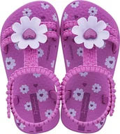 Buty dla dziewczynek - Ipanema Ipanema DAISY BABY dziecięce sandały 83355-AH425 LILAC 21 - miniaturka - grafika 1