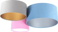 Lampy sufitowe - Lampa sufitowa Lumes Kolorowa plafoniada do sypialni - EXX62-Niva - miniaturka - grafika 1