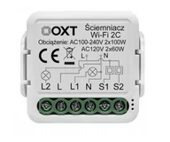 Systemy inteligentnych domów - OXT SWT25  mini ściemniacz 2C Wi-Fi - miniaturka - grafika 1