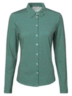 Koszule damskie - Marc O'Polo - Bluzka damska, zielony|niebieski|wielokolorowy - miniaturka - grafika 1