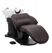 Myjki fryzjerskie - Gabbiano elektryczna myjnia fryzjerska TRYCHO brązowa - miniaturka - grafika 1