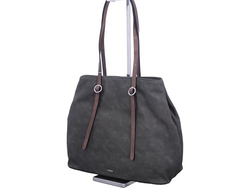 Rieker Damska torba na zakupy H1028, zielona, zielony