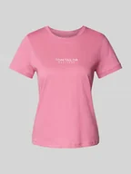Koszulki i topy damskie - T-shirt o kroju regular fit z czystej bawełny - miniaturka - grafika 1