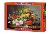 Puzzle - Castorland Puzzle Still Life with Flowers and Fruit Basket 2000  ! - miniaturka - grafika 1